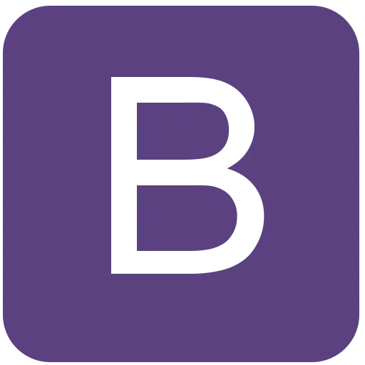bootstrap plain logo