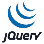 Logo de jQuery en bleu